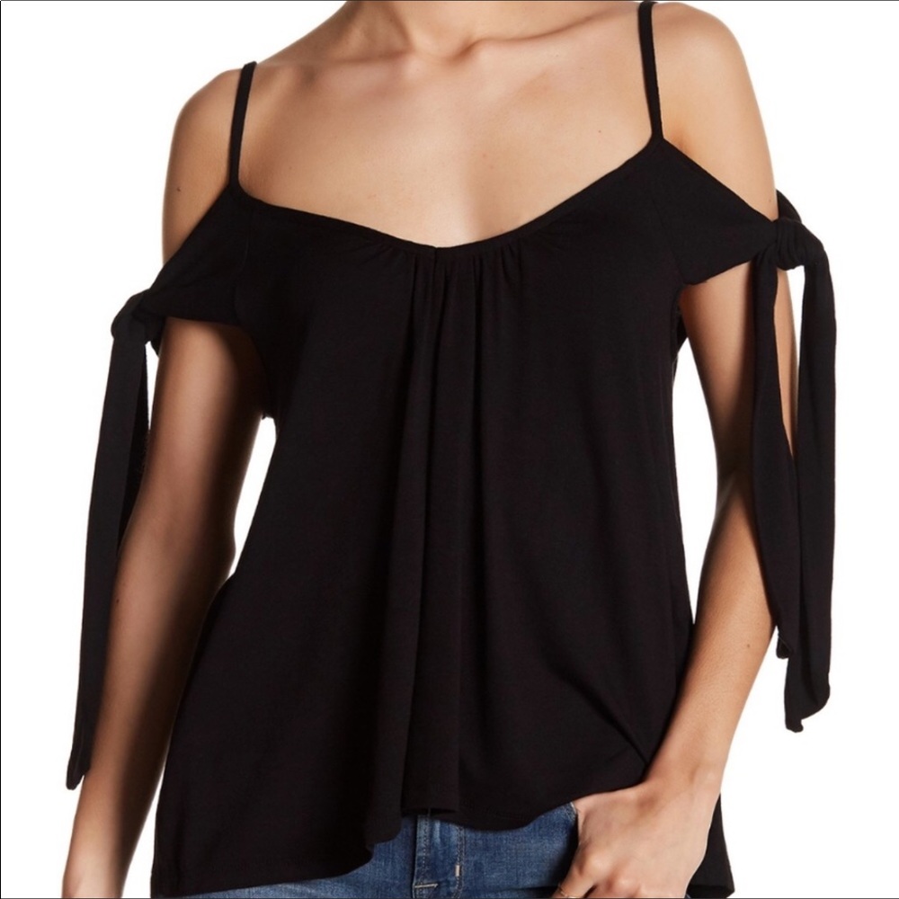 We the Free Believe Me Cold Shoulder Top